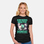 Gamers United-Womens-Fitted-Tee-worlddominationforcats