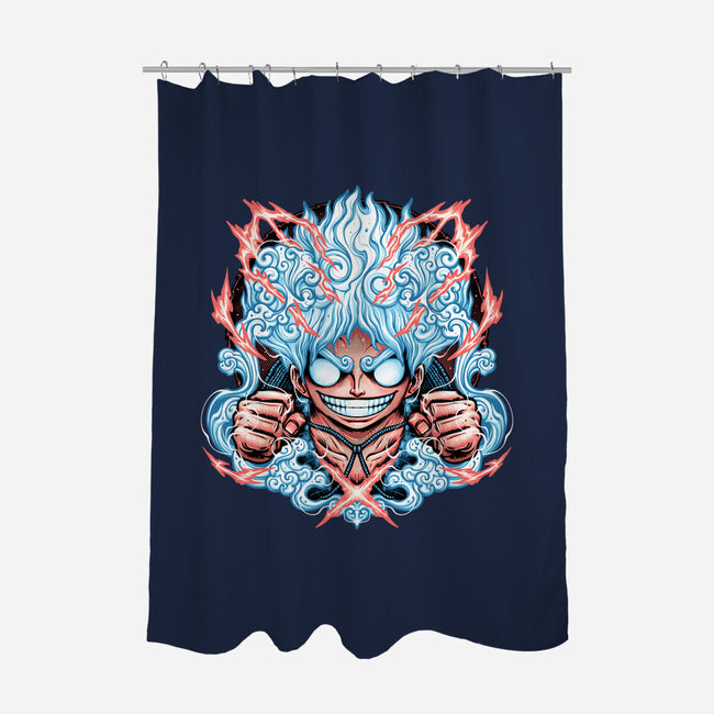 The Great Awakening-None-Polyester-Shower Curtain-glitchygorilla