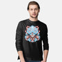 The Great Awakening-Mens-Long Sleeved-Tee-glitchygorilla