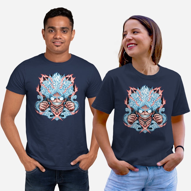 The Great Awakening-Unisex-Basic-Tee-glitchygorilla