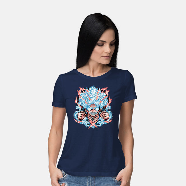 The Great Awakening-Womens-Basic-Tee-glitchygorilla