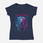 Alphonse Mecha-Womens-V-Neck-Tee-silentOp