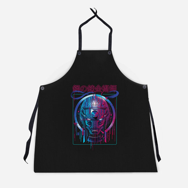 Alphonse Mecha-Unisex-Kitchen-Apron-silentOp