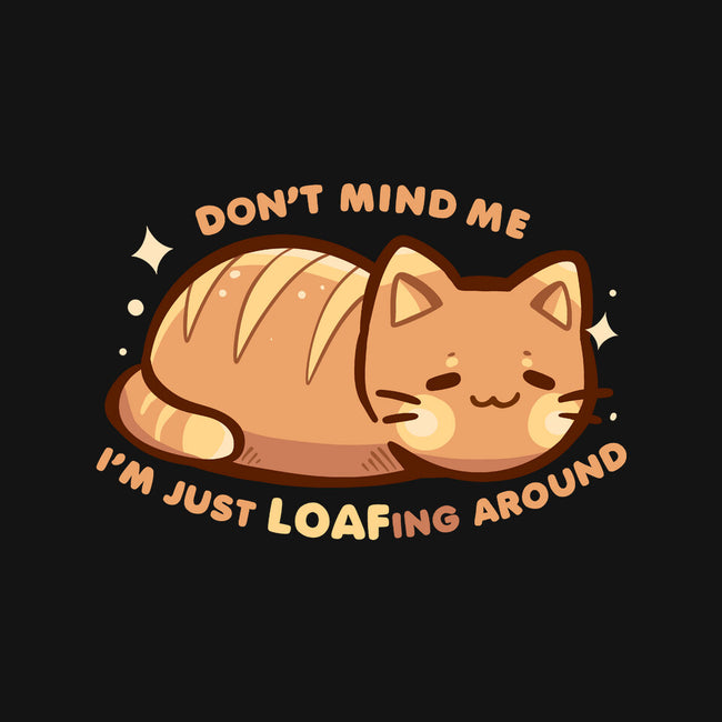 LOAFing Around Cat-Unisex-Crew Neck-Sweatshirt-TechraNova