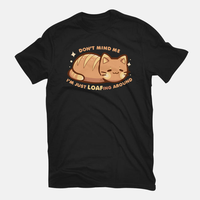 LOAFing Around Cat-Youth-Basic-Tee-TechraNova