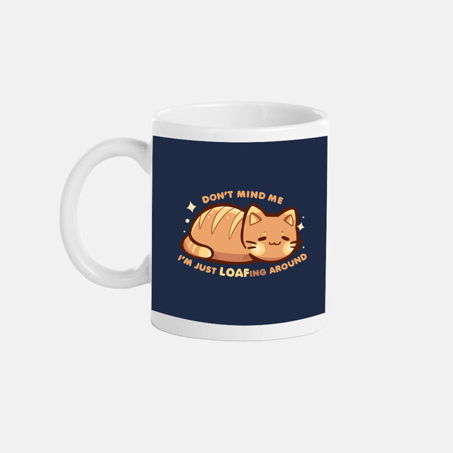 LOAFing Around Cat-None-Mug-Drinkware-TechraNova