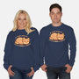 LOAFing Around Cat-Unisex-Crew Neck-Sweatshirt-TechraNova