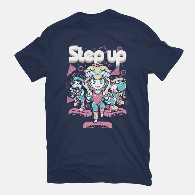 Step Up Peach-Youth-Basic-Tee-Sketchdemao