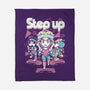 Step Up Peach-None-Fleece-Blanket-Sketchdemao