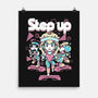 Step Up Peach-None-Matte-Poster-Sketchdemao