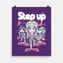 Step Up Peach-None-Matte-Poster-Sketchdemao