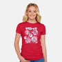 Good Old Games 01-Womens-Fitted-Tee-Sketchdemao