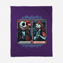 Skeleton Romance-None-Fleece-Blanket-glitchygorilla