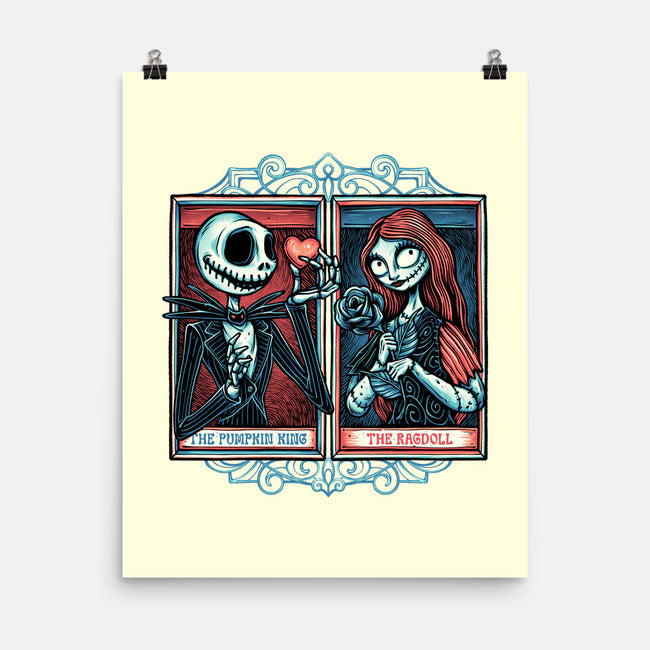 Skeleton Romance-None-Matte-Poster-glitchygorilla