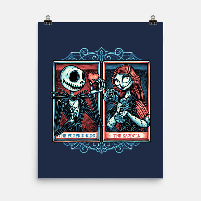 Skeleton Romance-None-Matte-Poster-glitchygorilla