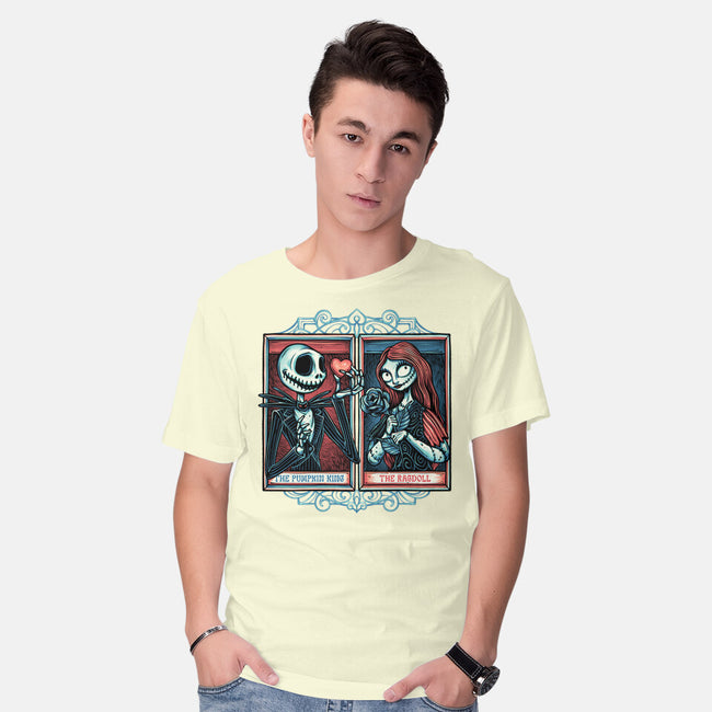 Skeleton Romance-Mens-Basic-Tee-glitchygorilla