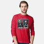 Skeleton Romance-Mens-Long Sleeved-Tee-glitchygorilla