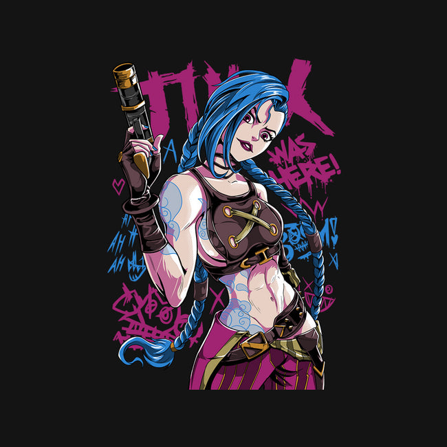 Blue Hair Was Here-Unisex-Basic-Tank-Nihon Bunka