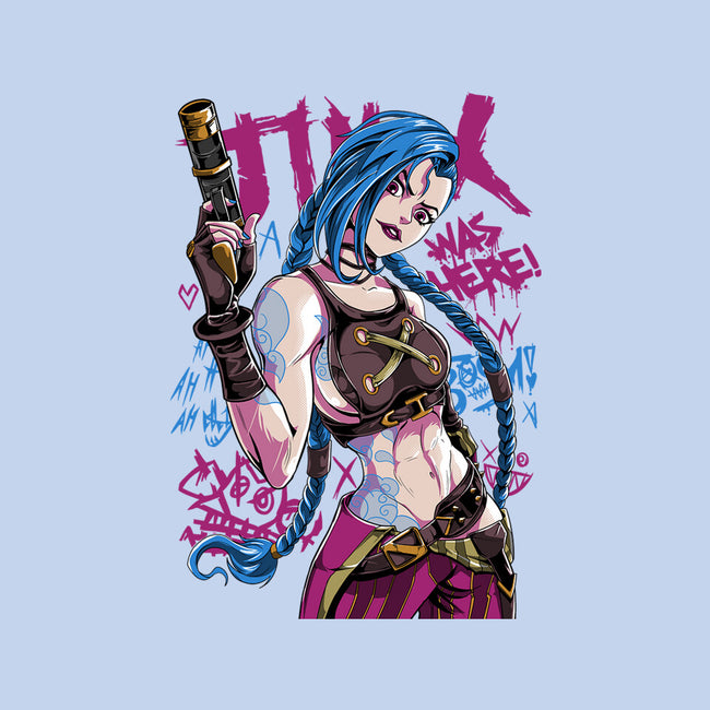 Blue Hair Was Here-None-Removable Cover w Insert-Throw Pillow-Nihon Bunka