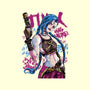 Blue Hair Was Here-None-Glossy-Sticker-Nihon Bunka