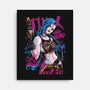 Blue Hair Was Here-None-Stretched-Canvas-Nihon Bunka