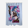 Blue Hair Was Here-None-Polyester-Shower Curtain-Nihon Bunka