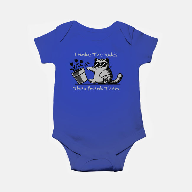 I Make The Rules-Baby-Basic-Onesie-Herk Up Tees