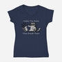 I Make The Rules-Womens-V-Neck-Tee-Herk Up Tees