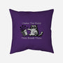 I Make The Rules-None-Removable Cover w Insert-Throw Pillow-Herk Up Tees