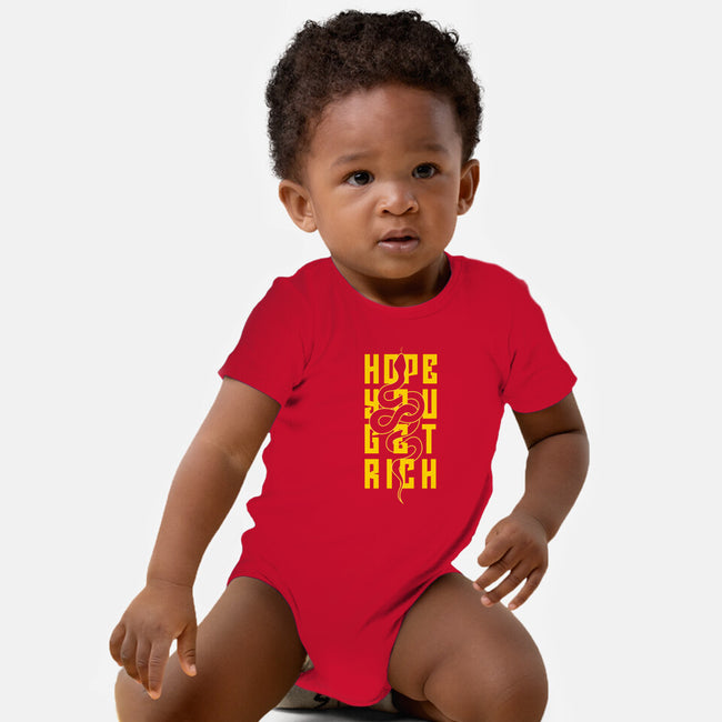 Hope You Get Rich-Baby-Basic-Onesie-bloomgrace28