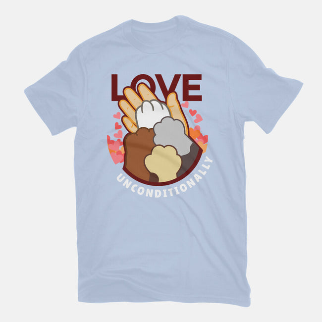 Love Unconditionally-Womens-Fitted-Tee-bloomgrace28