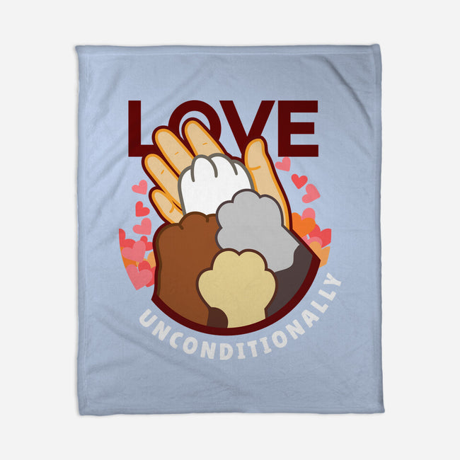 Love Unconditionally-None-Fleece-Blanket-bloomgrace28