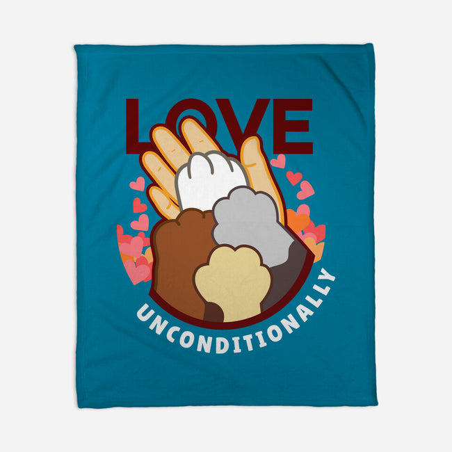 Love Unconditionally-None-Fleece-Blanket-bloomgrace28