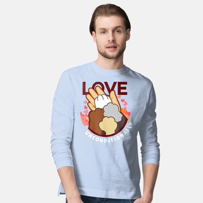 Love Unconditionally-Mens-Long Sleeved-Tee-bloomgrace28