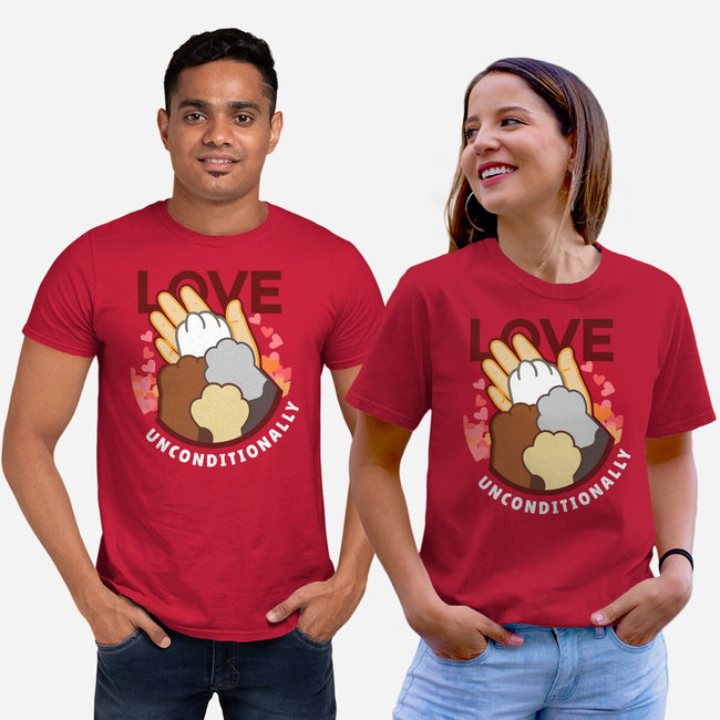 Love Unconditionally-Unisex-Basic-Tee-bloomgrace28