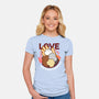 Love Unconditionally-Womens-Fitted-Tee-bloomgrace28