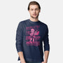 Girl Rock Band-Mens-Long Sleeved-Tee-giovanagiberti