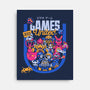 Games United-None-Stretched-Canvas-Sketchdemao