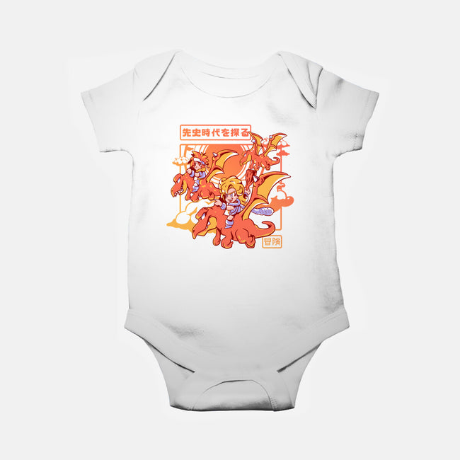 Flying To An Adventure-Baby-Basic-Onesie-Sketchdemao