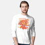 Flying To An Adventure-Mens-Long Sleeved-Tee-Sketchdemao