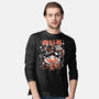 Yes Captain-Mens-Long Sleeved-Tee-Sketchdemao