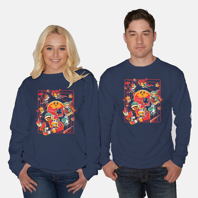 Rivals Buddies-Unisex-Crew Neck-Sweatshirt-Sketchdemao