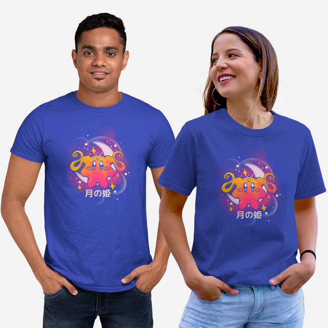 Round Princess-Unisex-Basic-Tee-Sketchdemao