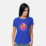 Round Princess-Womens-Basic-Tee-Sketchdemao