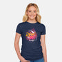 Round Princess-Womens-Fitted-Tee-Sketchdemao