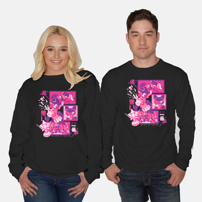 The Best Of Them All-Unisex-Crew Neck-Sweatshirt-Sketchdemao