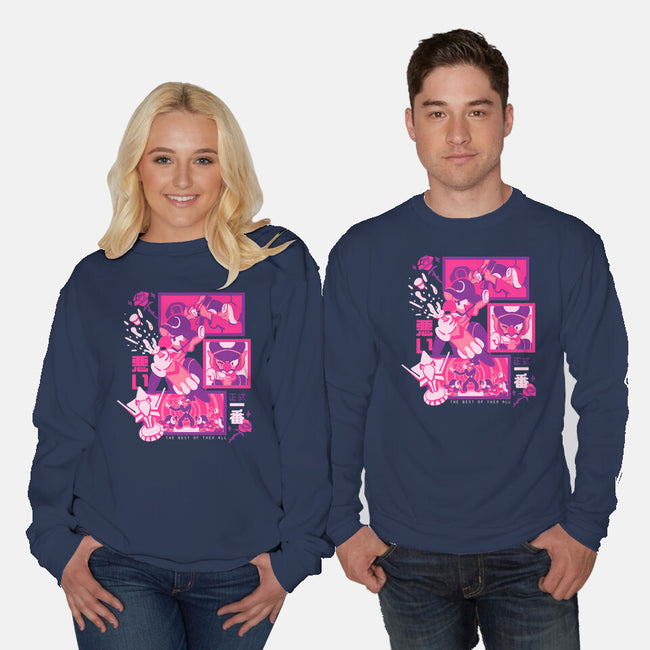 The Best Of Them All-Unisex-Crew Neck-Sweatshirt-Sketchdemao