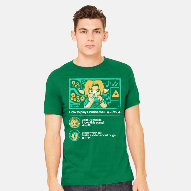 How To Play Ocarina Well-Mens-Heavyweight-Tee-Sketchdemao