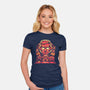 Full Power-Womens-Fitted-Tee-Sketchdemao