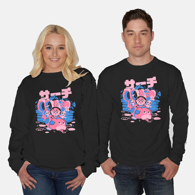 Directing The Horde-Unisex-Crew Neck-Sweatshirt-Sketchdemao